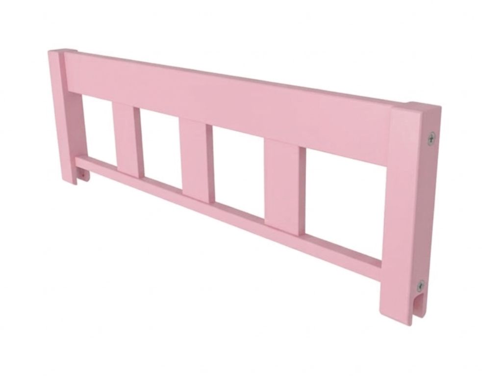 Benlemi Bezpečnostní zábrana PLOT Zvolte barvu: Pastelově růžová, Zvolte variantu: 97 cm (pro postele o délce 160 cm)