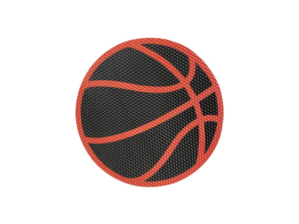 Dětská pěnová dekorativní nástěnka BASKETBALOVÝ MÍČ