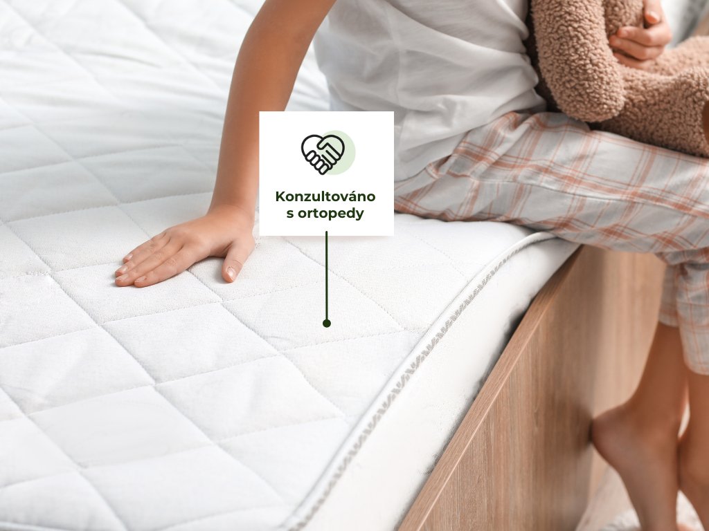 Dětská latexová matrace LATEXA Zvolte rozměr: 100x200 cm (obrázek 5)