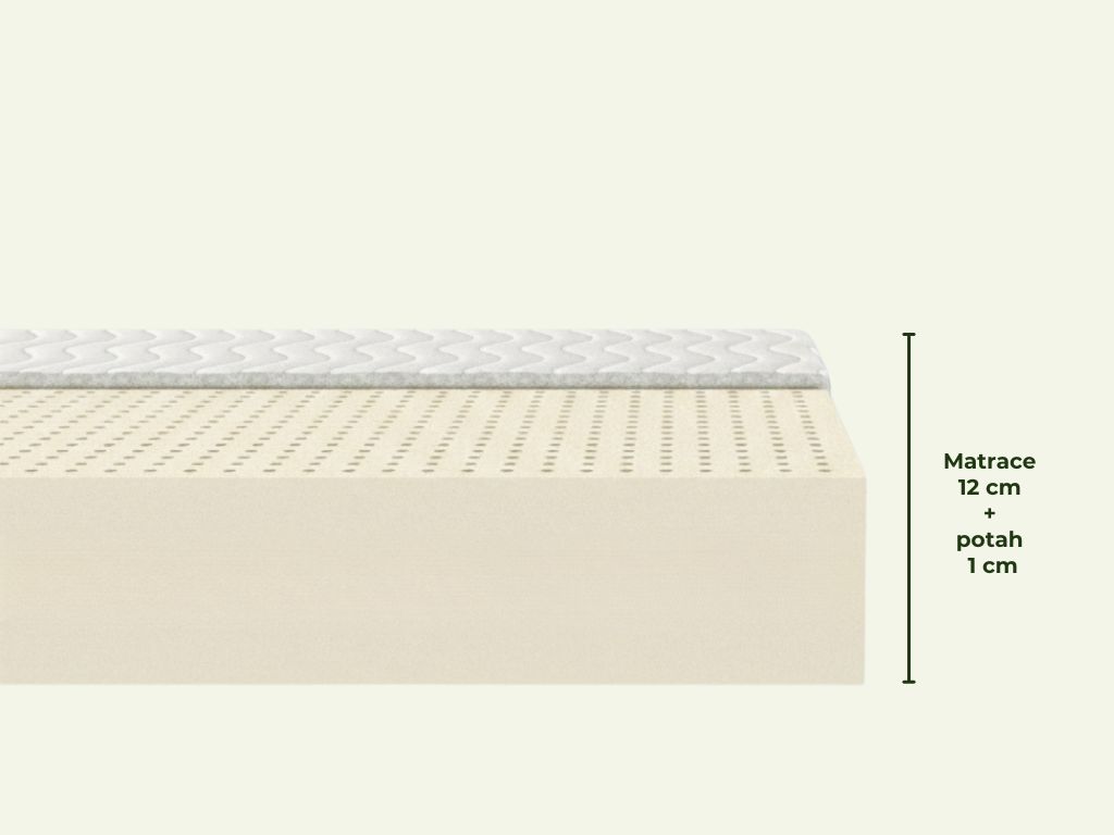 Dětská latexová matrace LATEXA Zvolte rozměr: 100x200 cm (obrázek 4)