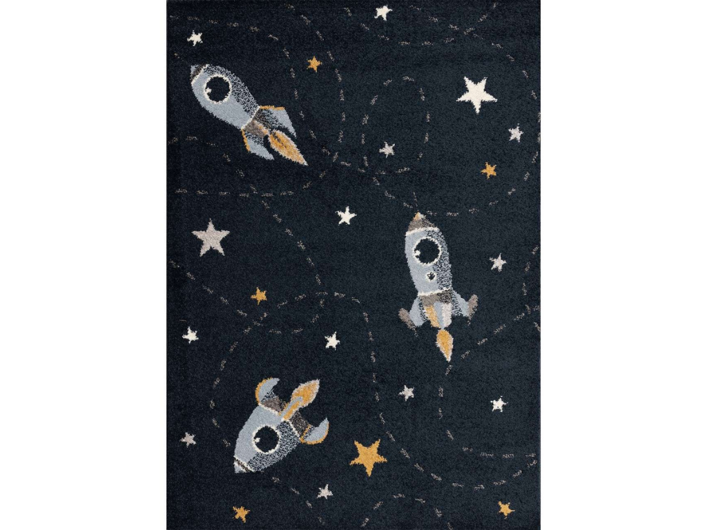 Koberec do dětského pokoje RAKETY Zvolte rozměr: 160x230 cm