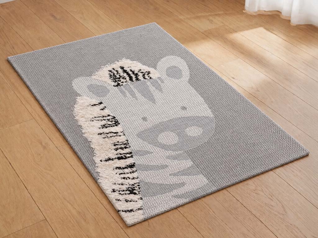 Dětský koberec ZEBRA ve tvaru obdélníku Zvolte rozměr: 120x170 cm