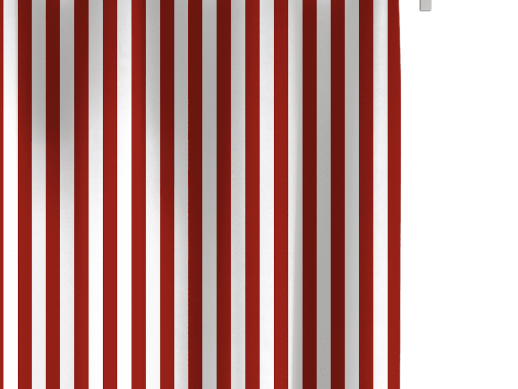 Polozatemňující závěs ČERVENÉ PROUŽKY Zvolte rozměr: 150 x 160 cm (šířka x výška) (obrázek 3)