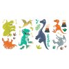 Samolepky na stěnu DINOSAUŘI do klučičího pokoje