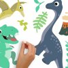 Samolepky na stěnu DINOSAUŘI do klučičího pokoje