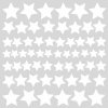 Nálepky na zeď HVĚZDY svítící ve tmě