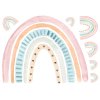 Samolepky na zeď DUHA akvarelová