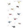 11292 5 barevna tapeta letadla na zed do detskeho pokoje