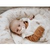 Sametové hnízdečko s vložkou PŘÍRODA pro miminka do postýlky