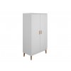 Šatní skříň KUBI bílá (1)