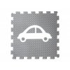 Puzzle šedé auto