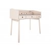 Stylový dětský psací stůl se šuplíky RIVER béžový