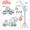 Stavební auta modré (2)