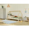 20 Children's house bed FENCE made of wood with two sidewalls