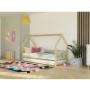 20A Children's house bed FENCE made of wood with no sidewalls DRAWER