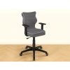 Studentská otočná židle k psacímu stolu TMAVĚ ŠEDÁ