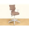 Ergonomická židle k psacímu stolu do dětského pokoje STARORŮŽOVÁ