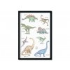 Plakát do dětského pokoje DINOSAUŘI