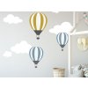 Samolepka na zeď LÉTAJÍCÍ BALÓNY