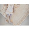 Vzorovaný koberec VERA do dětského pokoje krémový