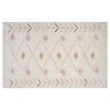 Vzorovaný koberec ISA do dětského pokoje krémový