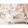 Velkoplošná tapeta mural MOTÝLI do dětského pokoje