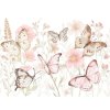 Velkoplošná tapeta mural MOTÝLI do dětského pokoje