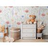 25799 1 nastenny mural jarni kvetiny do detskeho pokoje