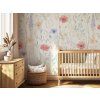25799 3 nastenny mural jarni kvetiny do detskeho pokoje