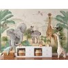 Velkoplošná tapeta mural SAFARI do dětského pokoje