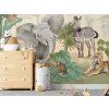 25811 3 velkoplosna tapeta mural safari do detskeho pokoje