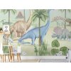 Dětský nástěnný mural DINOSAUŘI
