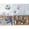 Nástěnný mural FOTBAL do dětského pokoje