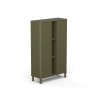 Designová vitrína DOT khaki
